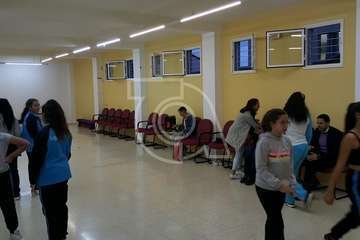 El vicepresidente del Gobierno visita a la comparsa Los Diamantes en Las Remudas (Foto TA)