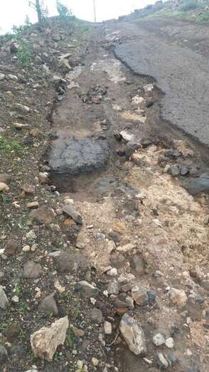 Estado del camino (Foto TA)