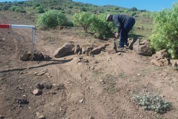  El asfaltado del camino de Rosiana sigue pendiente del 'papeleo' (Foto TA)