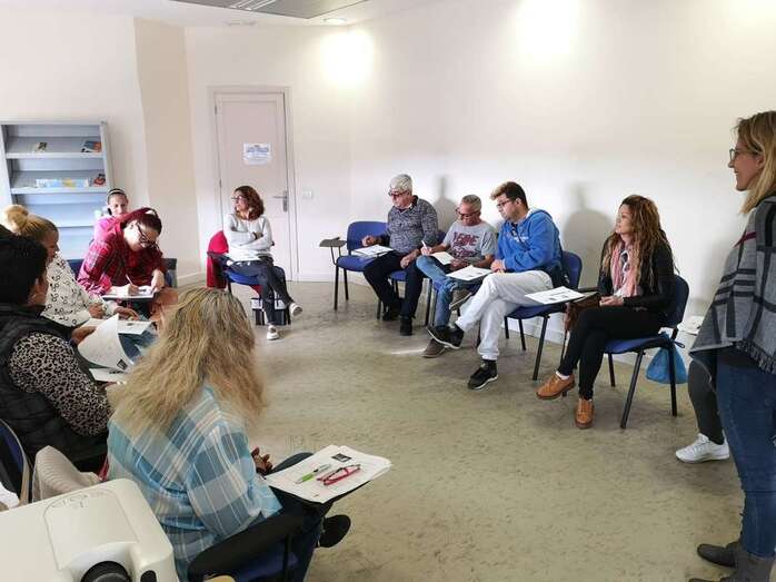 Imagen de una de las sesiones del programa (Foto TA)