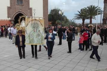Misa y procesión en Tara (Francisco Javier Santana y Carmelo Santana)