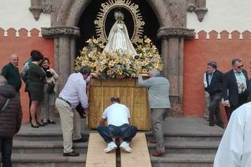 Misa y procesión en Tara (Francisco Javier Santana y Carmelo Santana)