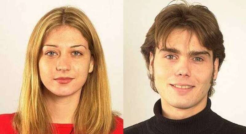 Fayna Bethencourt y Carlos Navarro cuando participaron en el segundo Gran Hermano, hace 18 años (Foto TA)
