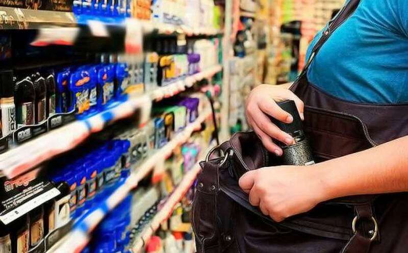 Robo en un supermercado (Foto TA)