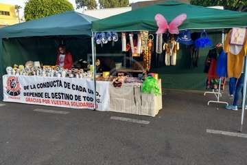 Rastrillo solidario de la RSP de Jinámar (Foto TA)