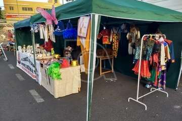 Rastrillo solidario de la RSP de Jinámar (Foto TA)