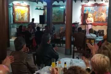 Fiesta en El Casino de Telde por San Valentín (Foto TA)

