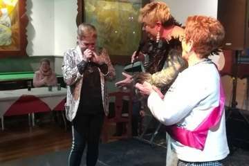 Fiesta en El Casino de Telde por San Valentín (Foto TA)

