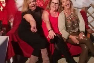 Fiesta en El Casino de Telde por San Valentín (Foto TA)

