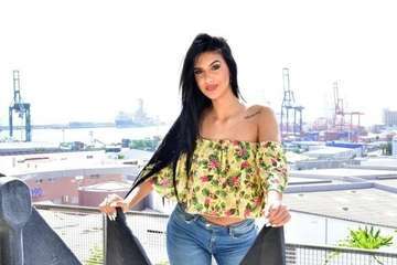 Paola López. Centro Comercial Alcampo Telde (Foto Arcadio Suárez/C7)