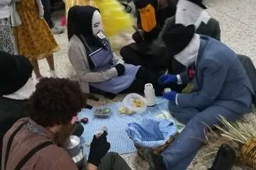  Jolgorio carnavalero en Arenales y en El Goro (Foto TA)