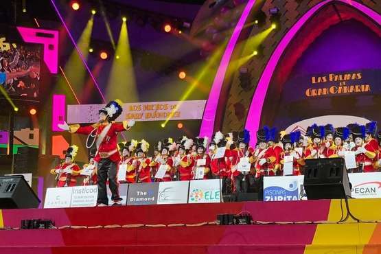 Los Nietos de Sarymánchez vuelve a brillar en el Carnaval capitalino al lograr el segundo premio (Foto TA)