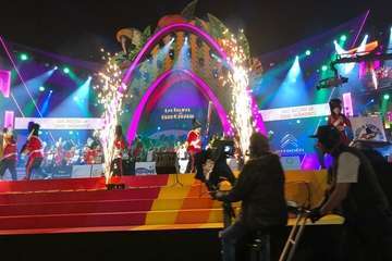 Los Nietos de Sarymánchez vuelve a brillar en el Carnaval capitalino al lograr el segundo premio (Foto TA)