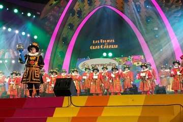 Los Nietos de Sarymánchez vuelve a brillar en el Carnaval capitalino al lograr el segundo premio (Foto TA)