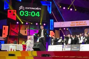 Los Nietos de Sarymánchez vuelve a brillar en el Carnaval capitalino al lograr el segundo premio (Foto TA)