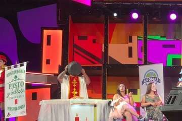 Los Nietos de Sarymánchez vuelve a brillar en el Carnaval capitalino al lograr el segundo premio (Foto TA)