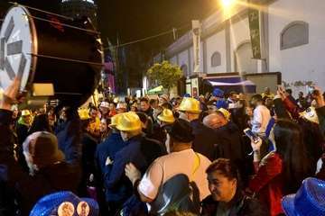 Los Nietos de Sarymánchez vuelve a brillar en el Carnaval capitalino al lograr el segundo premio (Foto TA)