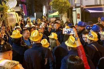 Los Nietos de Sarymánchez vuelve a brillar en el Carnaval capitalino al lograr el segundo premio (Foto TA)