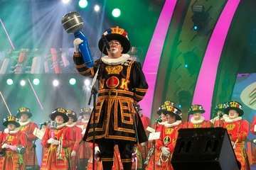 Los Nietos de Sarymánchez vuelve a brillar en el Carnaval capitalino al lograr el segundo premio (Foto TA)