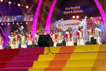 Los Nietos de Sarymánchez vuelve a brillar en el Carnaval capitalino al lograr el segundo premio (Foto TA)