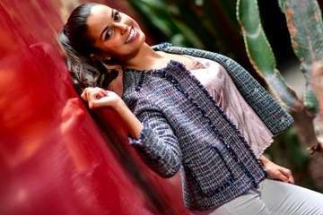 Daida Velázquez, joven teldense candidata a Reina del Carnaval de Las Palmas de GC 2109 (Foto Juan Carlos Alonso/C7)