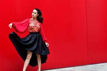 Daida Velázquez, joven teldense candidata a Reina del Carnaval de Las Palmas de GC 2109 (Foto Juan Carlos Alonso/C7)