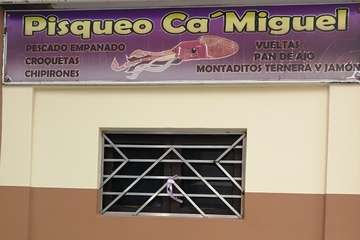  La Sal llena La Garita de lazos morados (Foto TA)