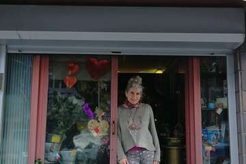  La Sal llena La Garita de lazos morados (Foto TA)