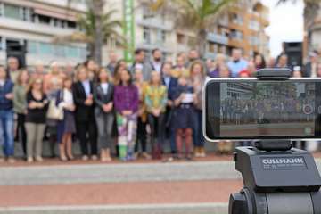 El PP de Gran Canaria celebra el acto de lectura del Manifiesto del Día Internacional de la Mujer (Foto Acfi Press)