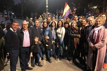 Telde deja oír su grito en la capital por la igualdad de la mujer (Foto Antonio Alí)