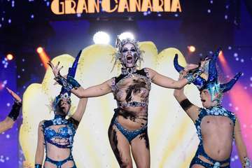  La teldense Dra Noa, primera clasificada en el Carnaval de Santa Lucía (Foto TA)