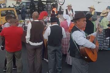 Romería popular en San José de Las Longueras (Foto TA)