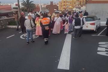 Romería popular en San José de Las Longueras (Foto TA)
