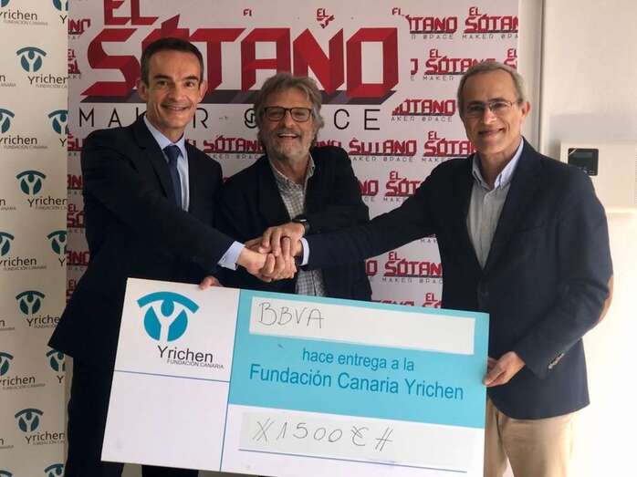 La entrega de los fondos tuvo lugar este pasado jueves (Foto TA)