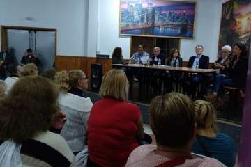 Antonio Morales elogia la labor social de la RSP de Jinámar (Foto TA)