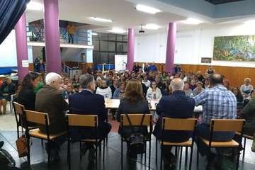 Antonio Morales elogia la labor social de la RSP de Jinámar (Foto TA)