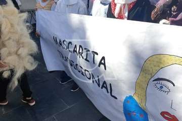 Fiesta escolar de Carnaval Tradicional en San Juan de Telde (Foto TA)