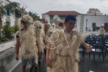 Fiesta escolar de Carnaval Tradicional en San Juan de Telde (Foto TA)