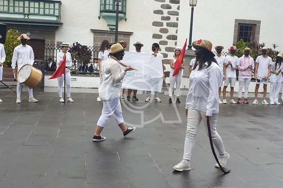 Fiesta escolar de Carnaval Tradicional en San Juan de Telde (Foto TA)