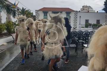 Fiesta escolar de Carnaval Tradicional en San Juan de Telde (Foto TA)