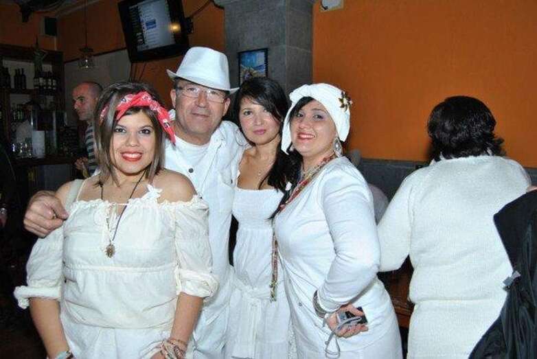 Imagen de archivo de una fiesta de Los Indianos en El Casino de Telde (Foto TA)