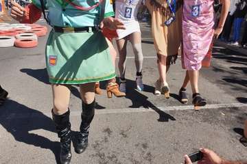 Carrera de Tacones del Carnaval de Telde 2019 (Foto TA)