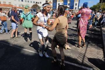 Carrera de Tacones del Carnaval de Telde 2019 (Foto TA)