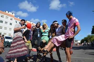 Carrera de Tacones del Carnaval de Telde 2019 (Foto TA)