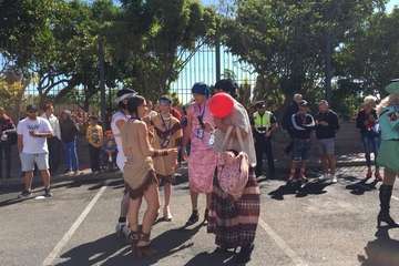 Carrera de Tacones del Carnaval de Telde 2019 (Foto TA)