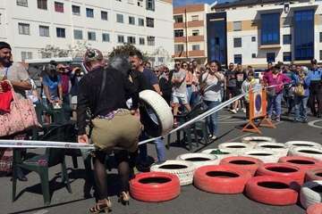 Carrera de Tacones del Carnaval de Telde 2019 (Foto TA)