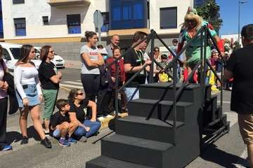Carrera de Tacones del Carnaval de Telde 2019 (Foto TA)