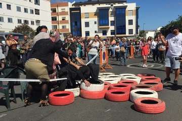 Carrera de Tacones del Carnaval de Telde 2019 (Foto TA)
