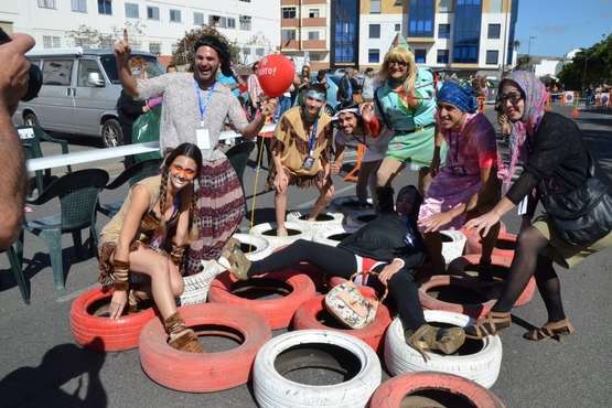 Carrera de Tacones del Carnaval de Telde 2019 (Foto TA)