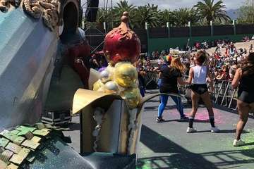 Telde apura las últimas horas de diversión con el Carnaval de Día (Foto TA)